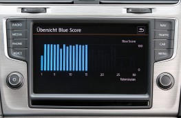Volkswagen Golf TSI BlueMotion, eco display