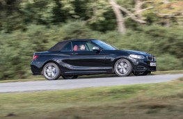 BMW M240i Convertible, action side
