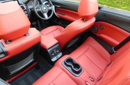 BMW M240i Convertible, rear seats
