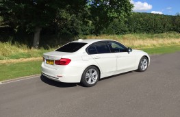 BMW 330e Sport Saloon, rear, static