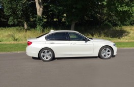 BMW 330e Sport Saloon, side