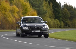 BMW ActiveHybrid 7 L SE, front, action