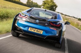 BMW i8, rear action