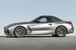 BMW Z4 2019 profile, hood up