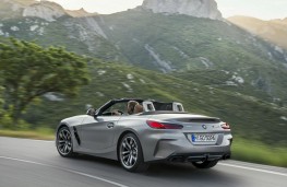 BMW Z4 2019 rear threequarter action
