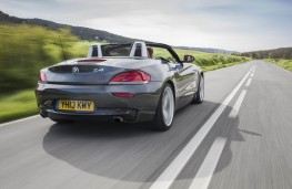 BMW Z4, rear, action