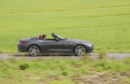 BMW Z4, side, roof down