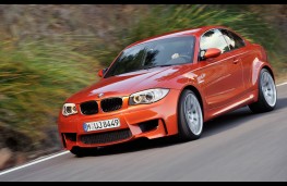 BMW 1 Series M Coupe, action