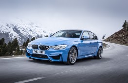 BMW M3, front, action