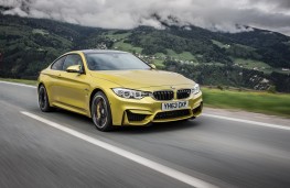 BMW M4, front, action
