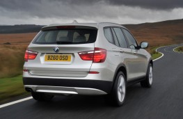BMW X3, rear