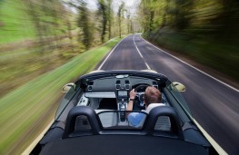 Porsche Boxster, overhead