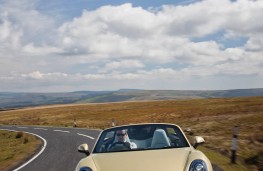 Porsche Boxster, upright