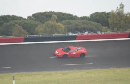 Ferrari 458, Bridgestone tyre testing, Aprilia