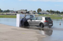 Volkswagen Golf, Bridgestone tyre testing, Aprilia