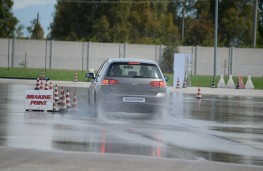 Volkswagen Golf, Bridgestone tyre testing, Aprilia