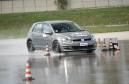 Volkswagen Golf, Bridgestone tyre testing, Aprilia