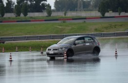 Volkswagen Golf, Bridgestone tyre testing, Aprilia