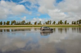 Volkswagen Golf, Bridgestone tyre testing, Aprilia