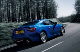 Subaru BRZ, 2017, rear, action
