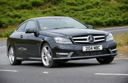 Mercedes C-Class Sports Coupe, front