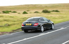 Mercedes C-Class Sports Coupe, rear