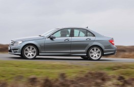 Mercedes C-Class saloon, side