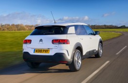 Citroen C4 Cactus, rear, action