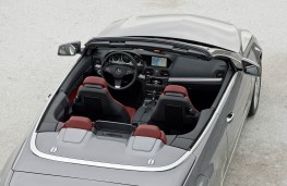 Mercedes E-Class Cabrio, aerial view