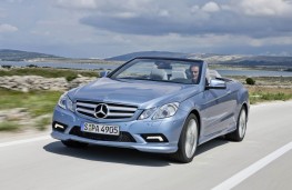 Mercedes E-Class Cabrio, front, action