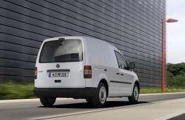 VW Caddy BlueMotion, rear