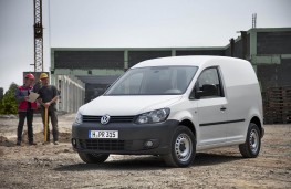 VW Caddy BlueMotion, side