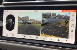 Range Rover Velar, 2017, camera, split display