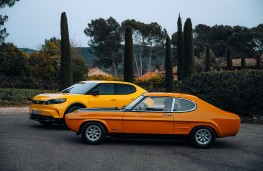 Ford Capri, 2025, old and new