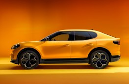 Ford Capri, 2025, side, static