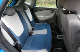 Renault Captur, rear seats
