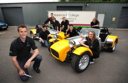 Students with Caterham