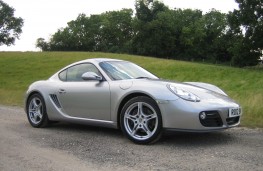 Porsche Cayman, side
