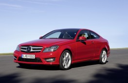 Mercedes C-Class Coupe, front