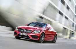 Mercedes C-Class Coupe 2015, front