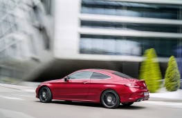 Mercedes C-Class Coupe 2015, rear