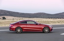 Mercedes C-Class Coupe 2015, side