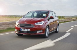 Ford C-MAX, front, road