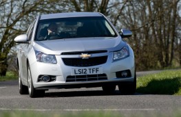 Chev Cruze slight lean on corners