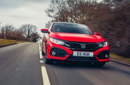 Honda Civic, 2017, front