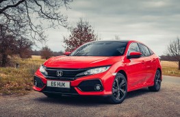 Honda Civic, 2017, front, static