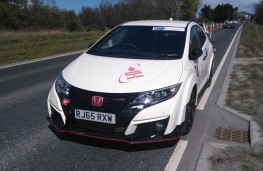 Honda Civic Type R GT, front, static, hill climb
