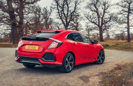 Honda Civic 1.0 VTEC, 2017, rear