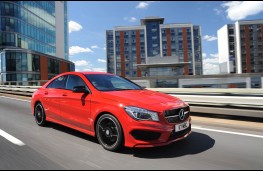 Mercedes CLA-Class, action