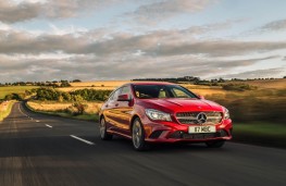 Mercedes CLA Shooting Brake, front